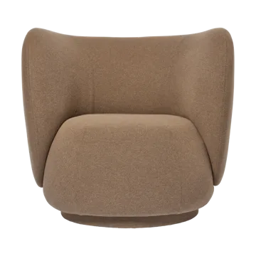 Rico lounge chair - Autum-0361 Dark Sand - Ferm Living