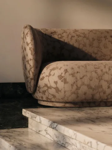 Rico sofa 2-seat - Cilla-Taupe - Ferm Living