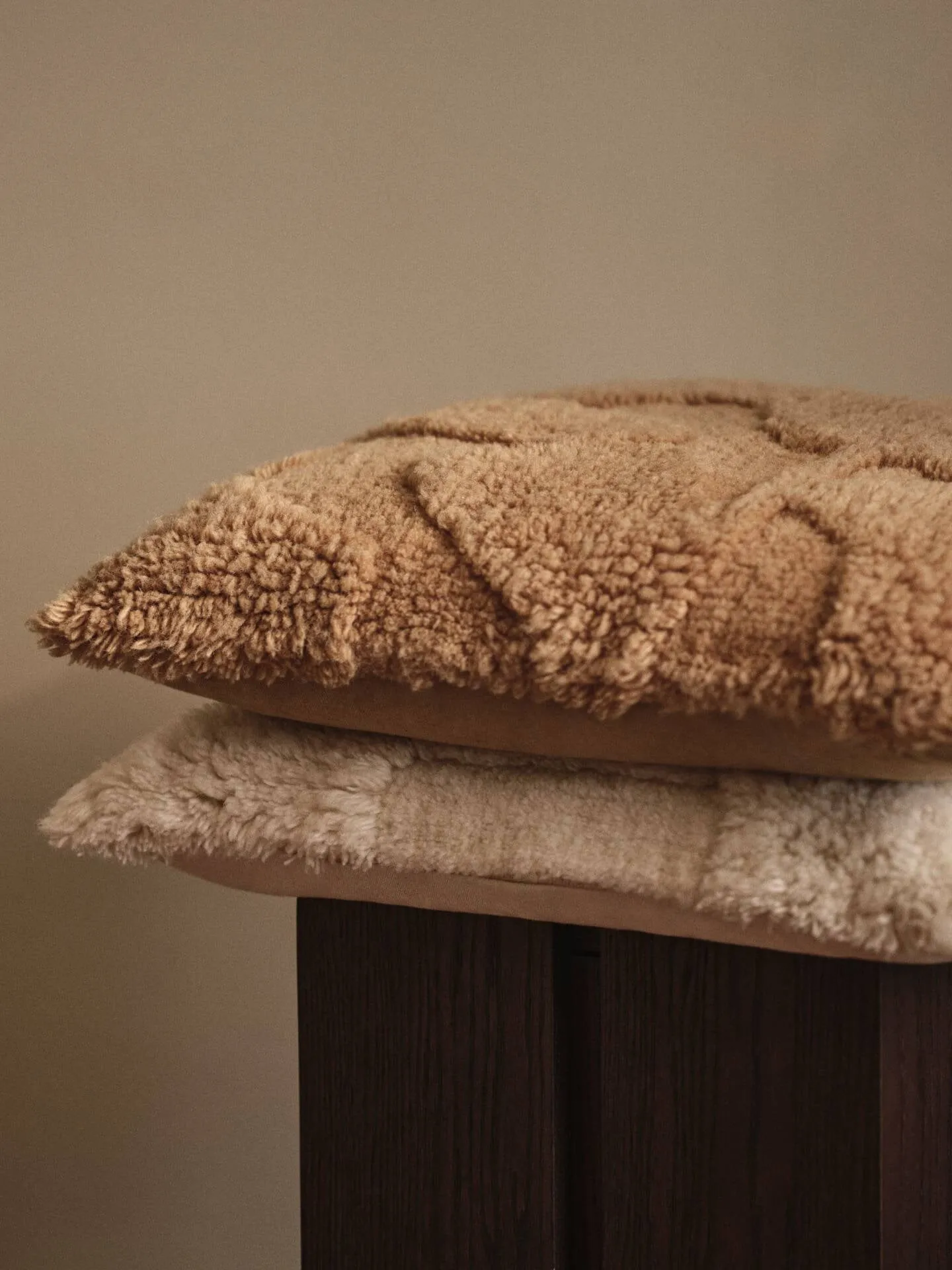 Rime tufted cushion, Off-white, 50x50 cm Ferm Living