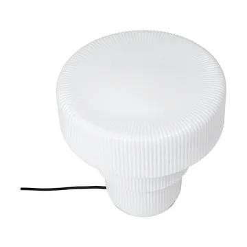 Ripple table lamp - White, Ø28x28 cm - Ferm Living
