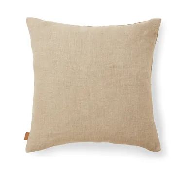 Senti Stripe cushion 50x50 cm - Dark sand-linen - Ferm Living