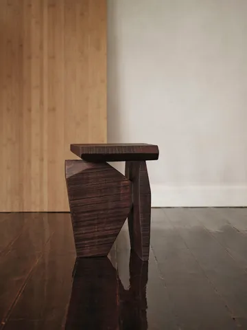 Silva Piece decoration - Dark stained mango wood - Ferm Living