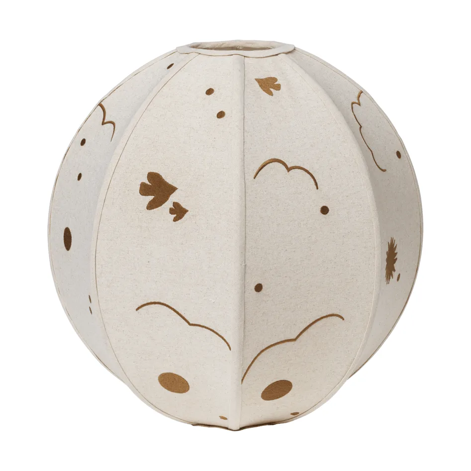Skye lampshade, Natural-bronze, Ø45 cm Ferm Living