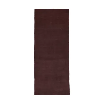 Stille tufted rug - Dark pecan, 80x200 cm - Ferm Living