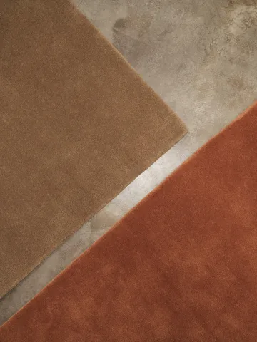 Stille tufted rug - Red brown, 160x250 cm - Ferm Living