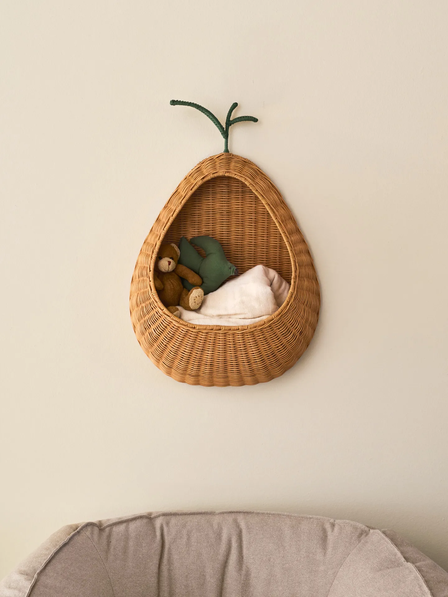 Swif bird soft toy, Artichoke green Ferm Living