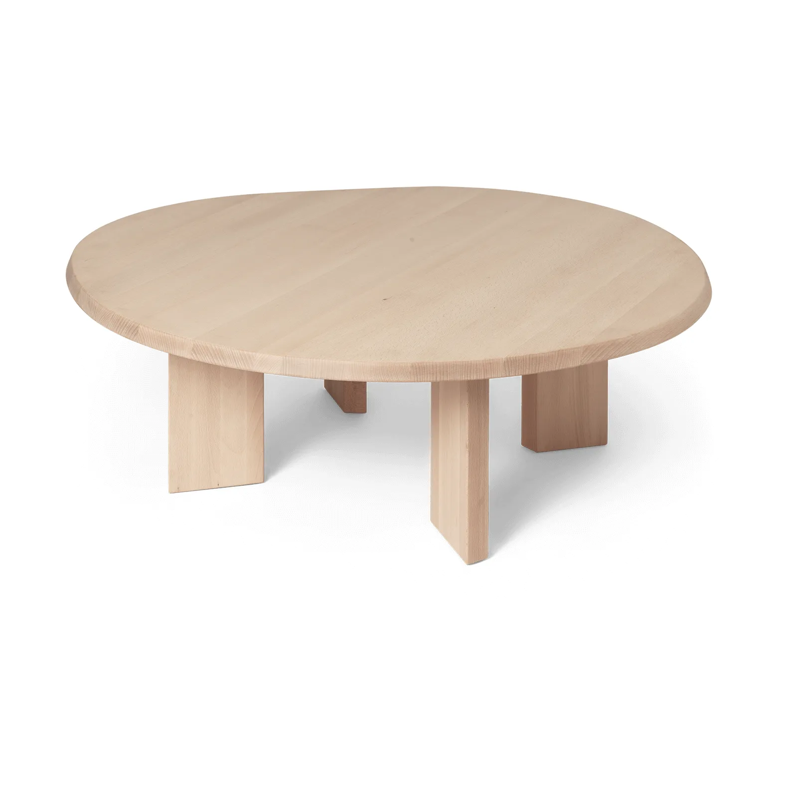 Tarn coffee table 107,6x108,1 cm, White oiled beech Ferm Living