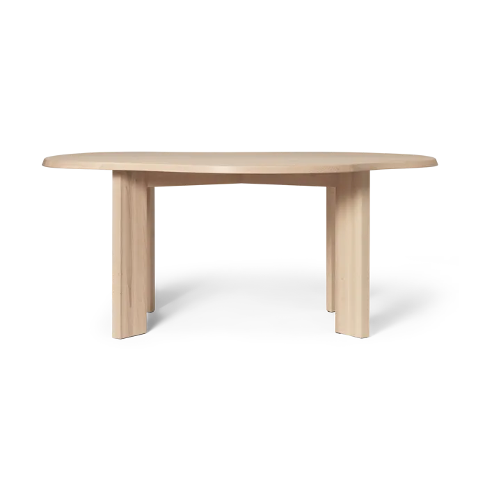 Tarn writing desk 90x170 cm - White oiled beech - Ferm Living