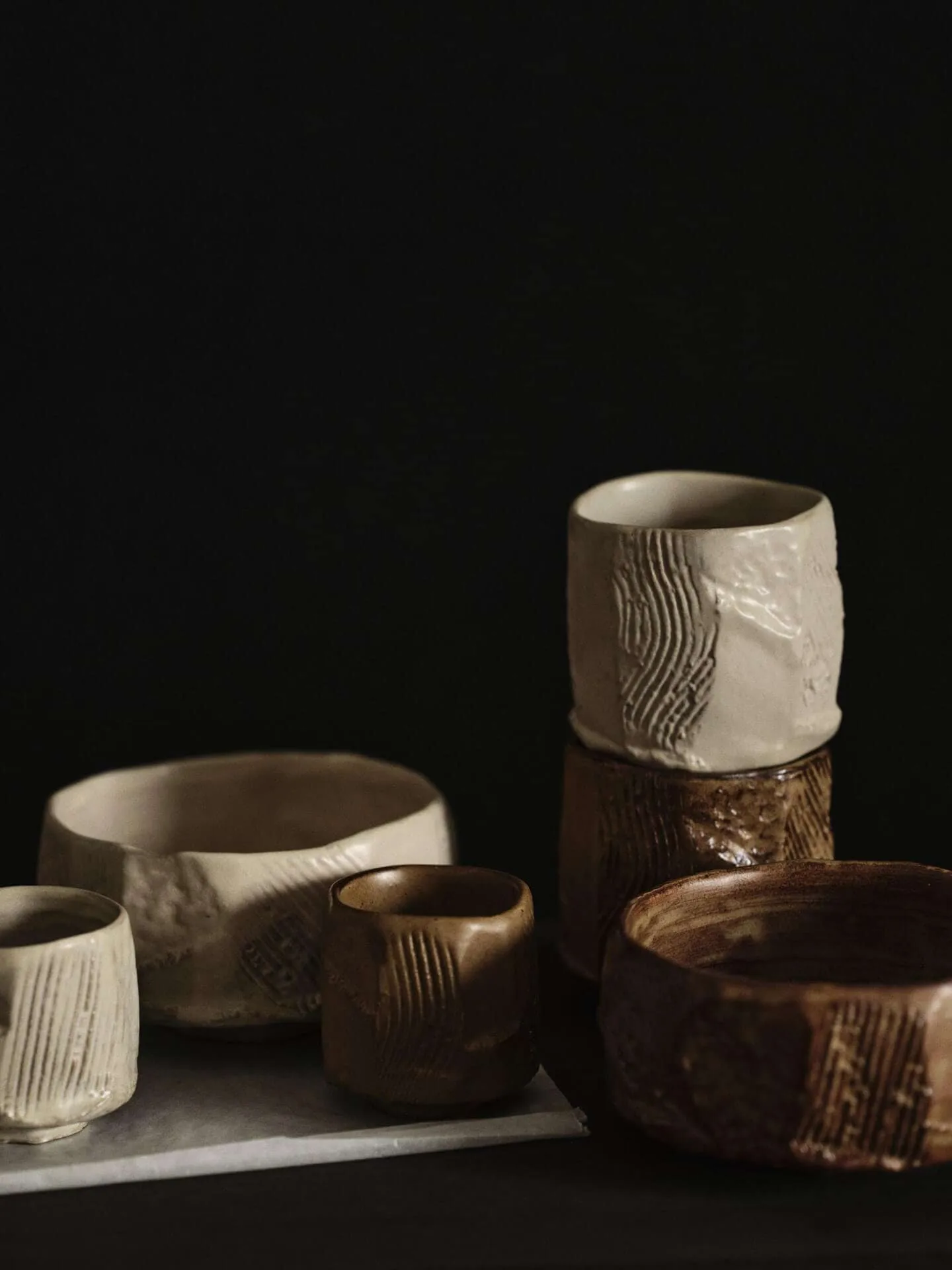 Toky bowl, Dark buff, 13x13x7 cm Ferm Living