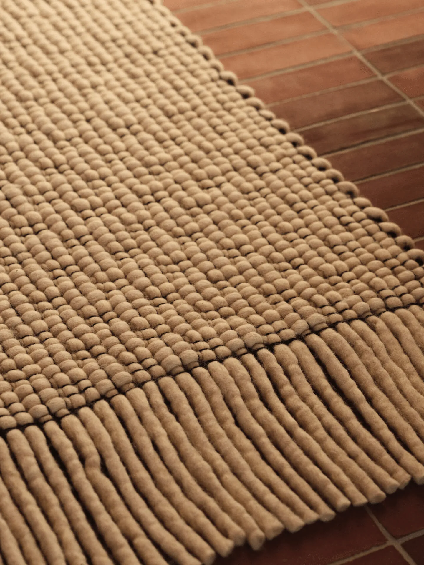 Udo rug, Off-white-black, 200x300 cm Ferm Living