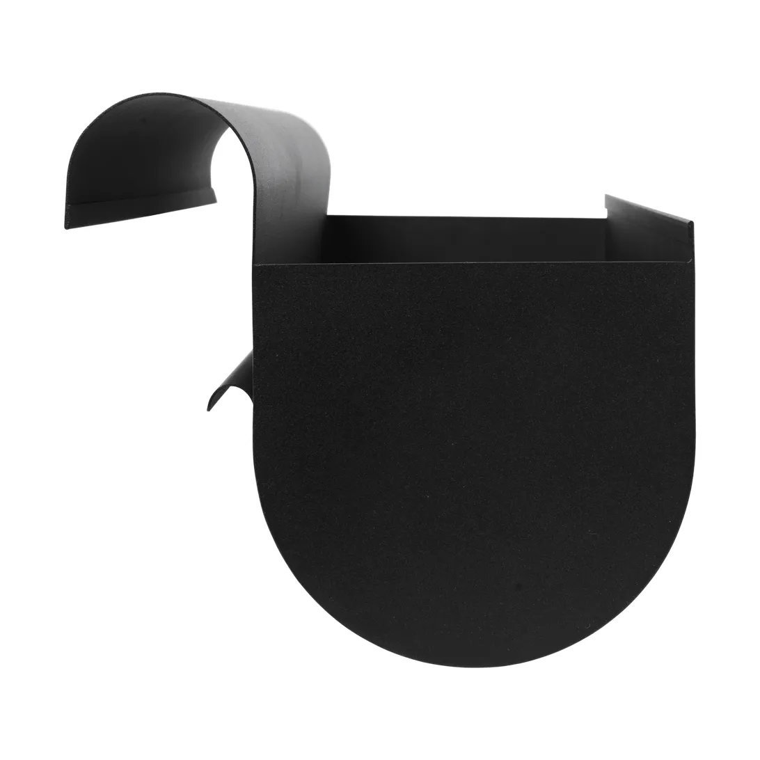 Uma balcony box large 60 cm, Black Ferm Living