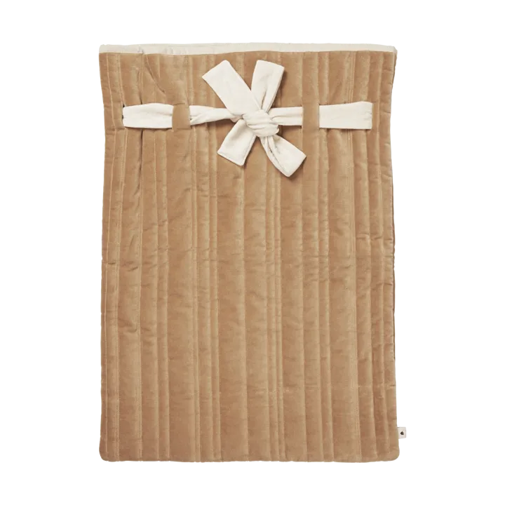 Vari quilted sack 50x70 cm - Velvet-tan - Ferm Living
