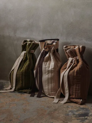 Vari quilted sack 50x70 cm - Velvet-tan - Ferm Living
