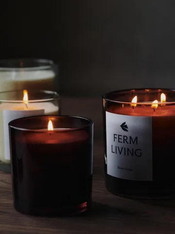 Vitto scented candle 45 h - Light Celedon - Ferm Living