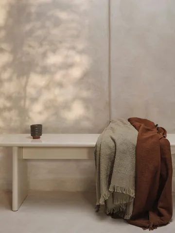 Weaver throw 120x170 cm - Grey green - Ferm Living