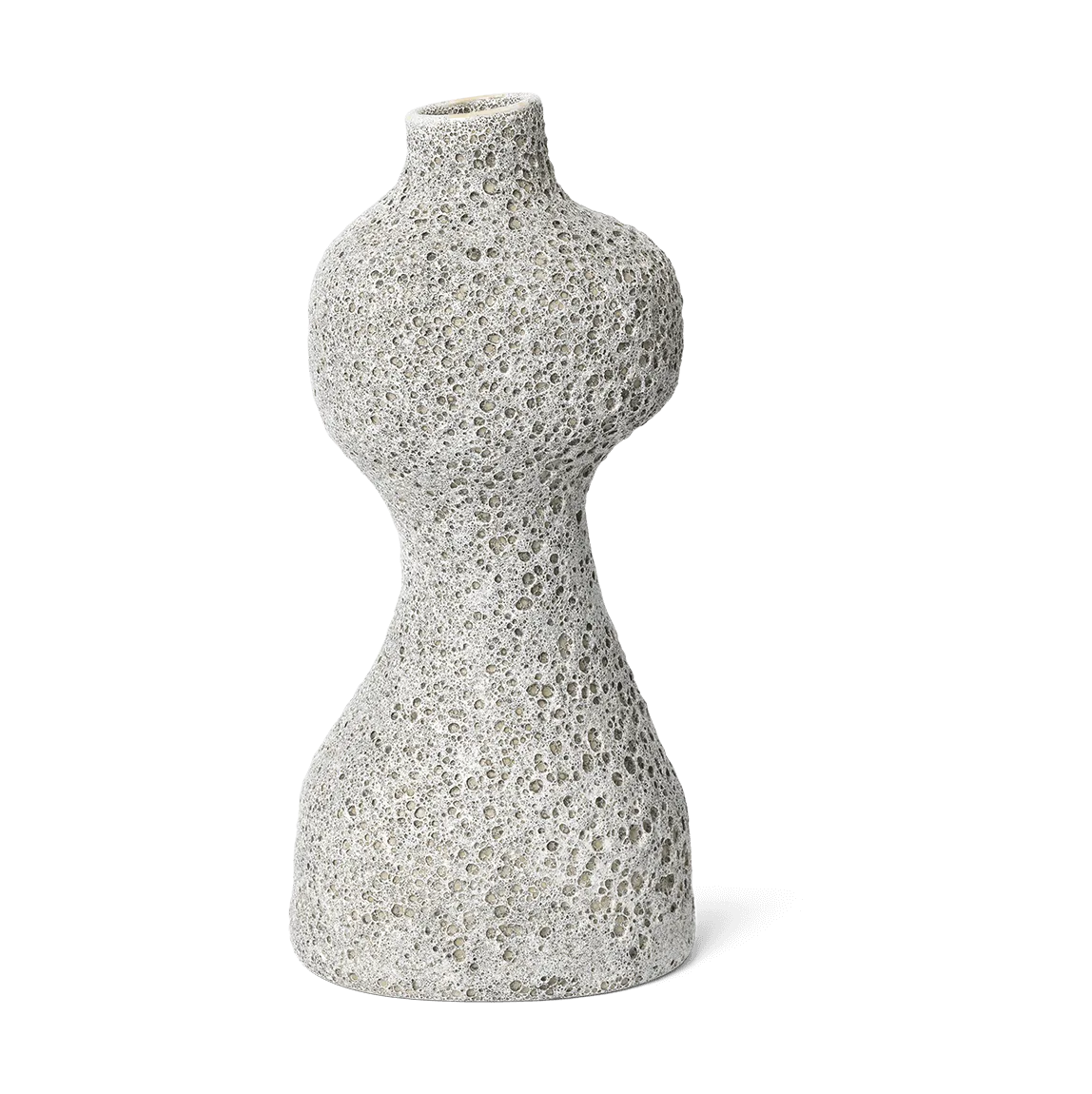 Yara vase medium, Grey Pumice Ferm Living