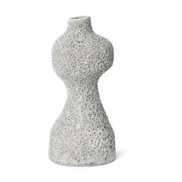 Yara vase medium - Grey Pumice - Ferm Living