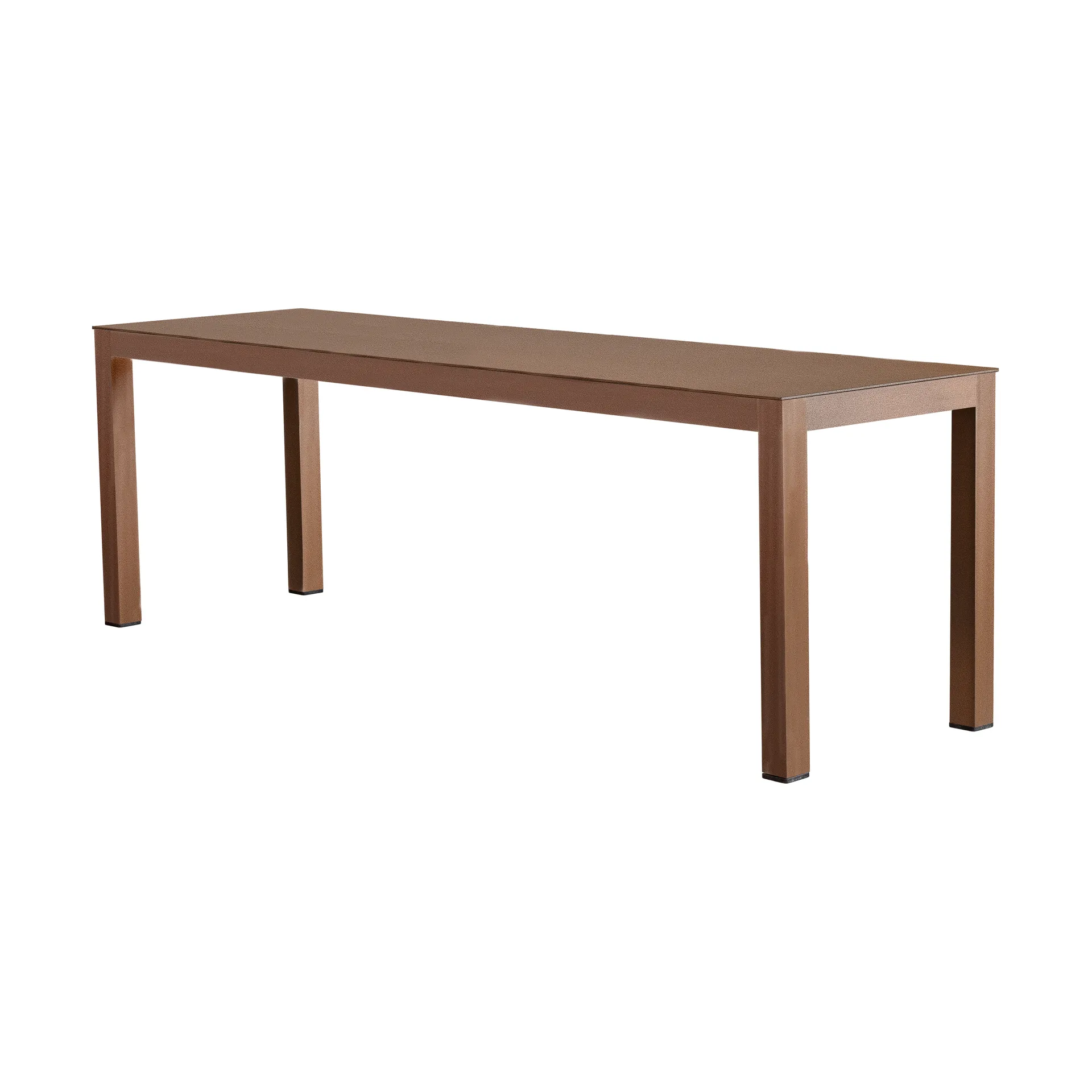 Aria bench, Rust brown Fiam