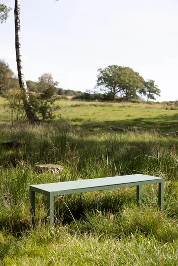Aria bench - Sage green - Fiam
