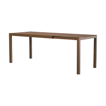 Aria extendable dining table 140-200 cm - Rust - Fiam