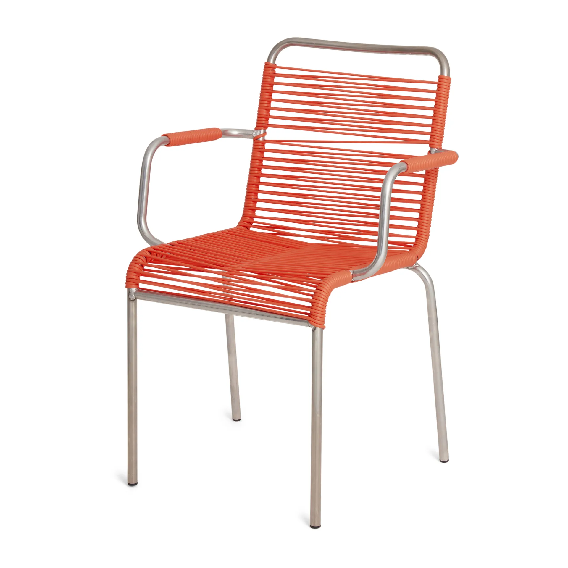 Mya armchair aluminium, Orange Fiam