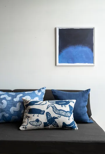 Dyeforindigo pillowcase 48x48 cm - Blue - Fine Little Day