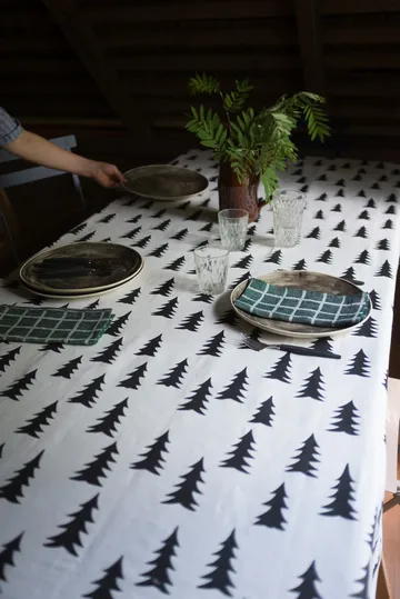 Gran table cloth - white-black - Fine Little Day