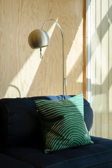 Straw cushion cover 48x48 cm - Green - Fine Little Day