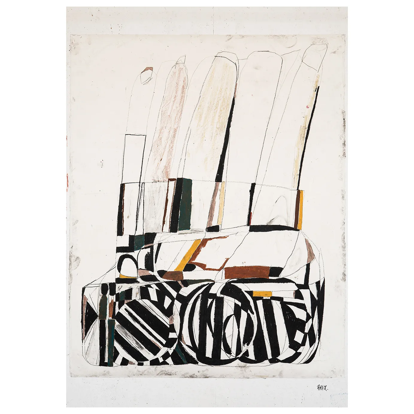 Takes time to pass poster 70x100 cm, multi Fine Little Day