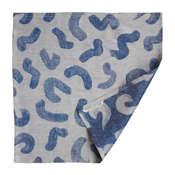 Udon kitchen towel 58x58 cm - Blue-white - Fine Little Day