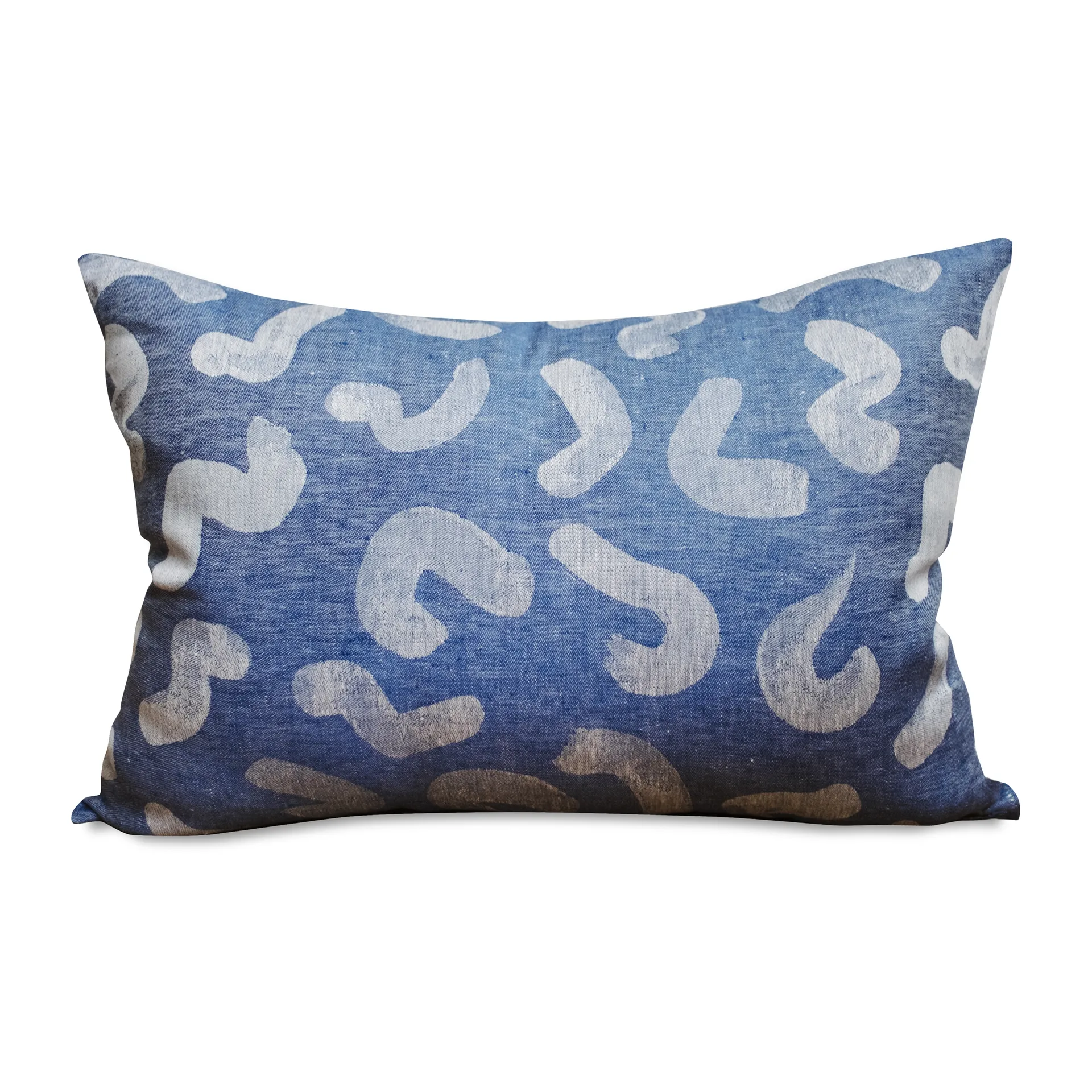 Udon pillowcase 68x48 cm, Blue-white Fine Little Day