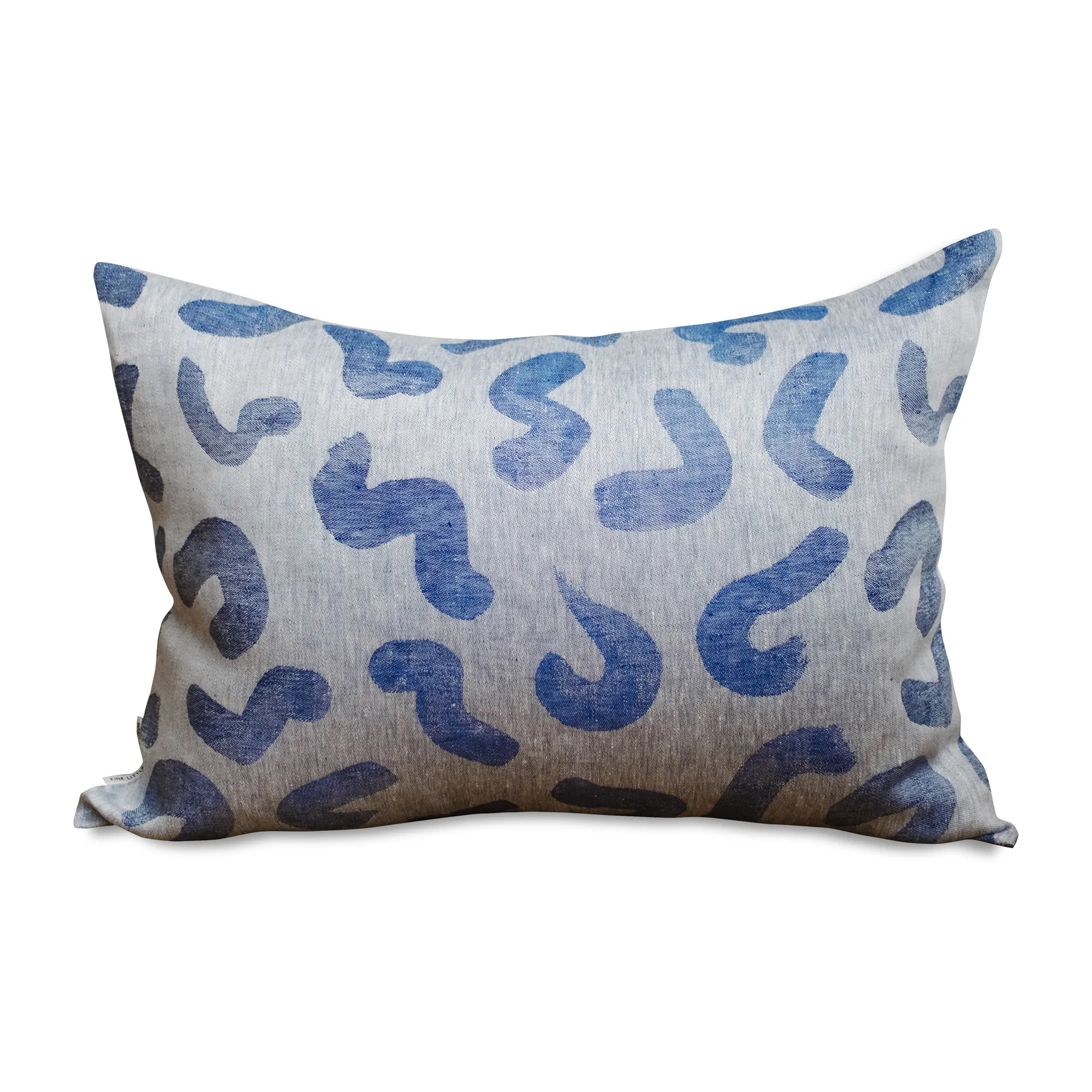 Udon pillowcase 68x48 cm, Blue-white Fine Little Day