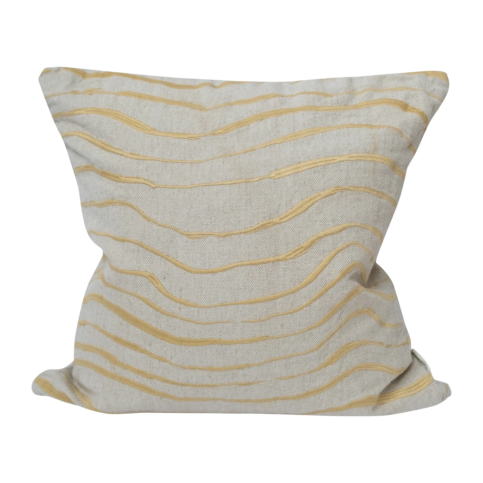 Våg pillowcase 48x48 cm, Yellow Fine Little Day