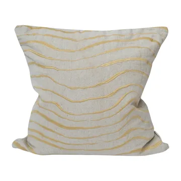 Våg pillowcase 48x48 cm - Yellow - Fine Little Day