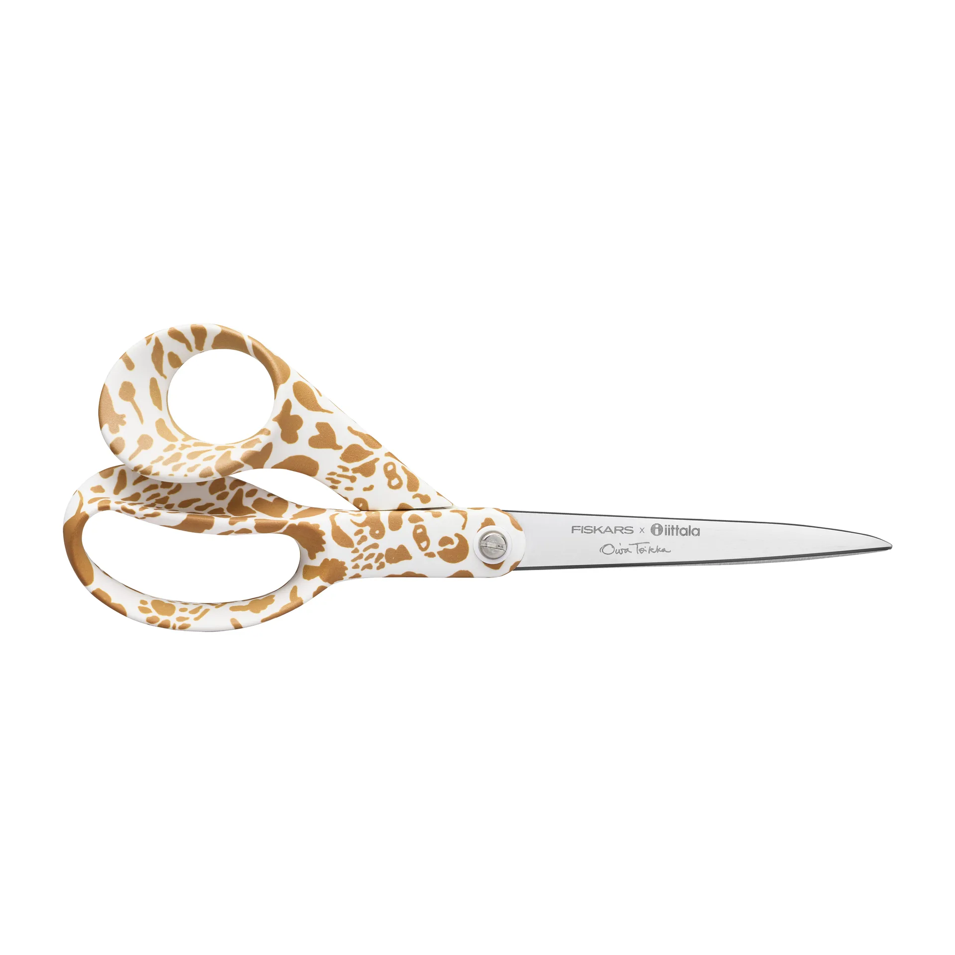 Fiskars x Iittala universal scissors 21 cm, Cheetah brown Fiskars