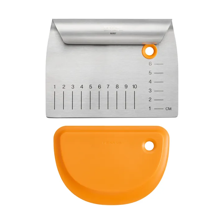 Functional Form dough scraper - Metal-silicone, 2 pieces - Fiskars