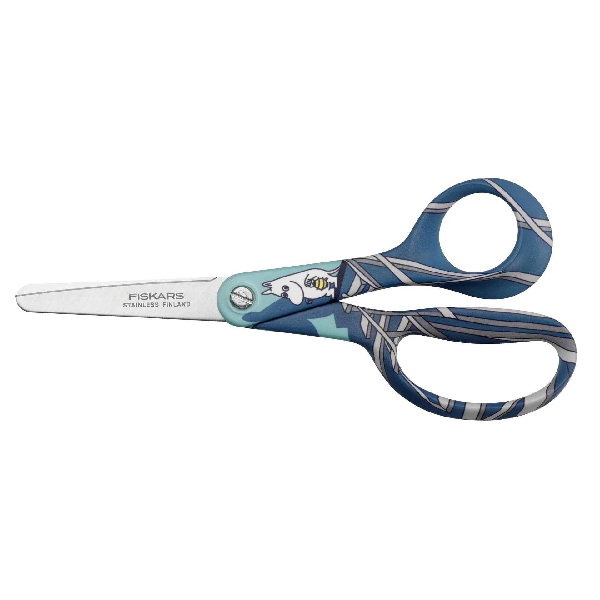 Moomin at sea scissor, blue 13 cm Fiskars