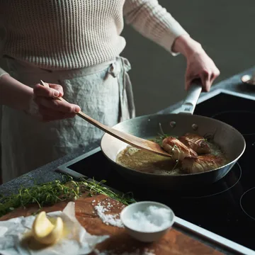 Norden frying pan stainless steel - 28 cm - Fiskars