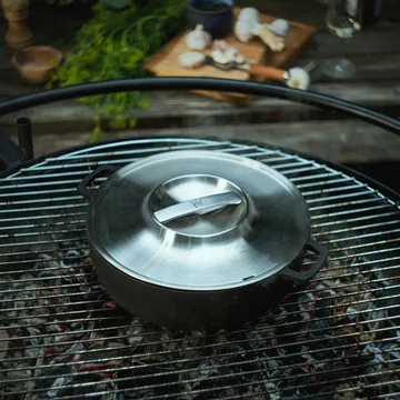 Norden Grill Chef casserole cast iron-stainless steel - Ø30 cm - Fiskars