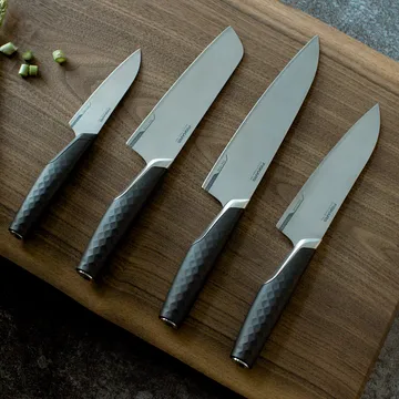 Titanium knife 20 cm - Black - Fiskars