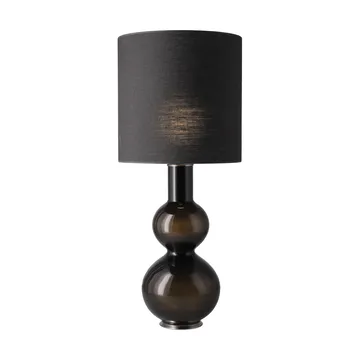 Augusta table lamp black lamp base - Lino Negro M - Flavia Lamps