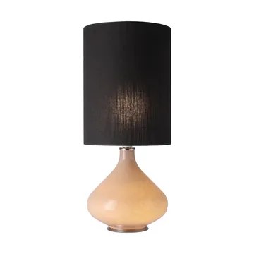 Flavia table lamp beige lamp base - Lino Negro L - Flavia Lamps