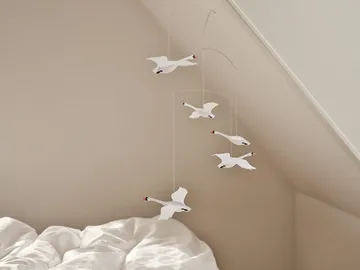 Scandinavian swan mobile - multi - Flensted Mobiles