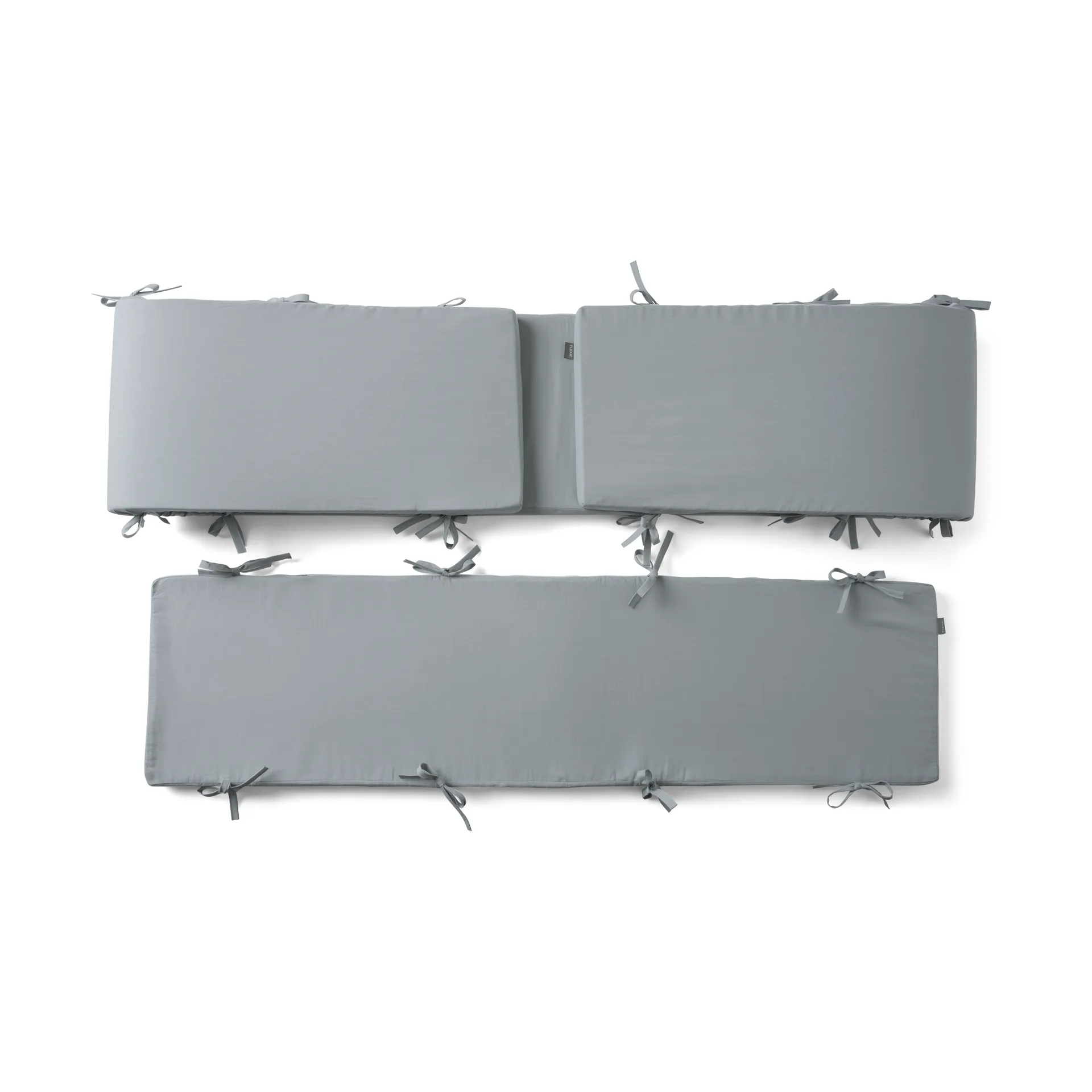Dawn crib liner 2.5x30x372 cm, Blue FLEXA