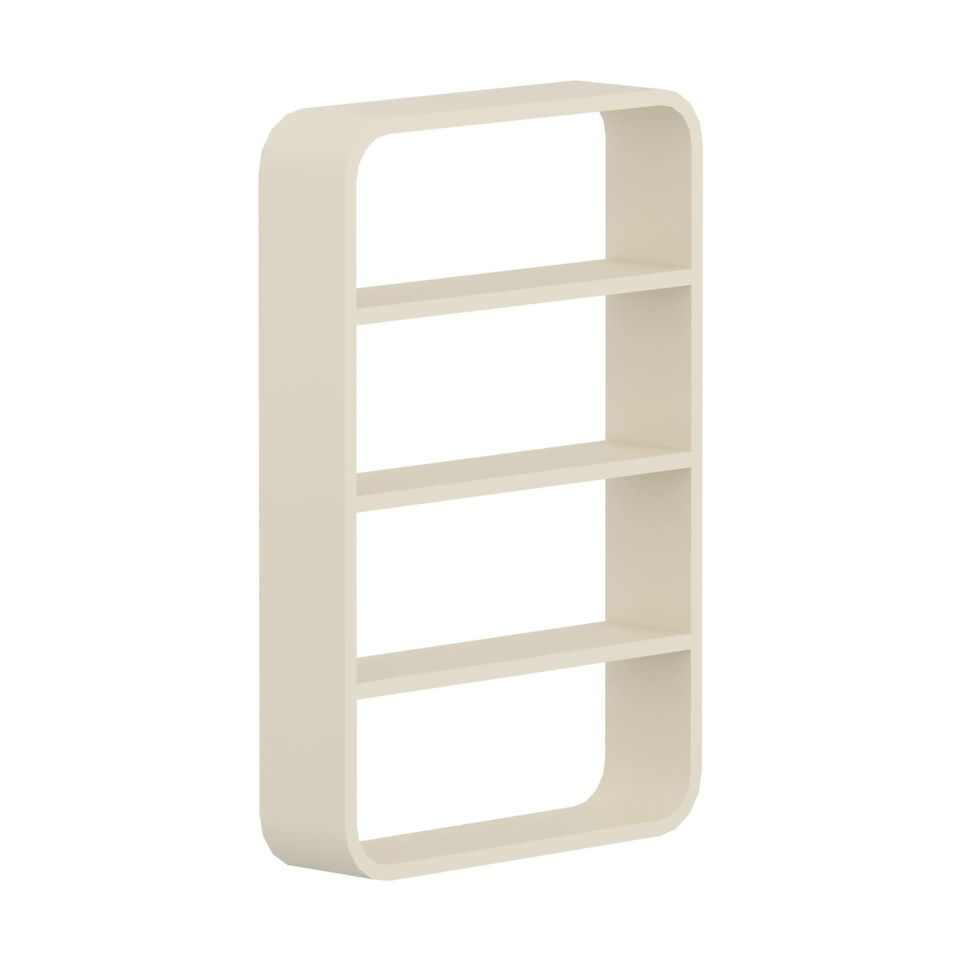 Nova wall shelf 50x83 cm, Cream FLEXA