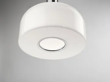 Bellhop Glass S1 pendant - Bright aluminum - Flos