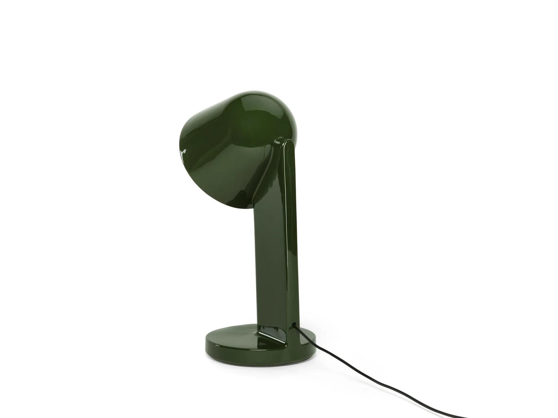 Ceramic Down table lamp, Moss green Flos