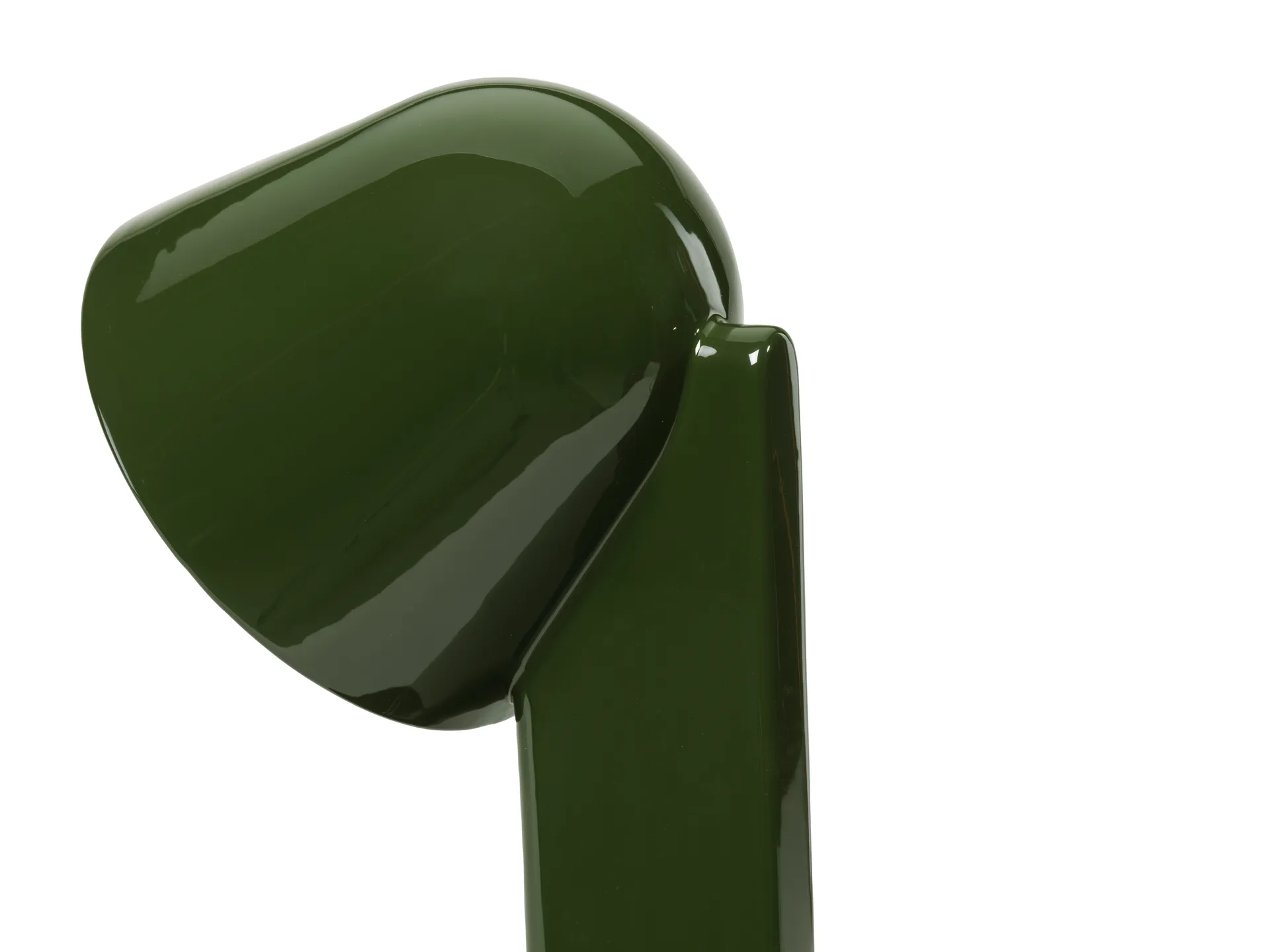 Ceramic Down table lamp, Moss green Flos