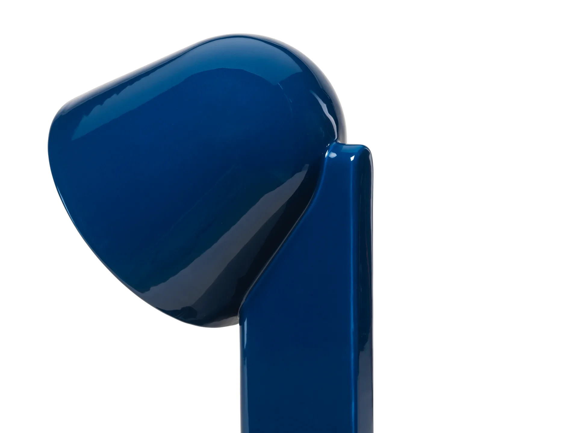 Ceramic Down table lamp, Navy blue Flos