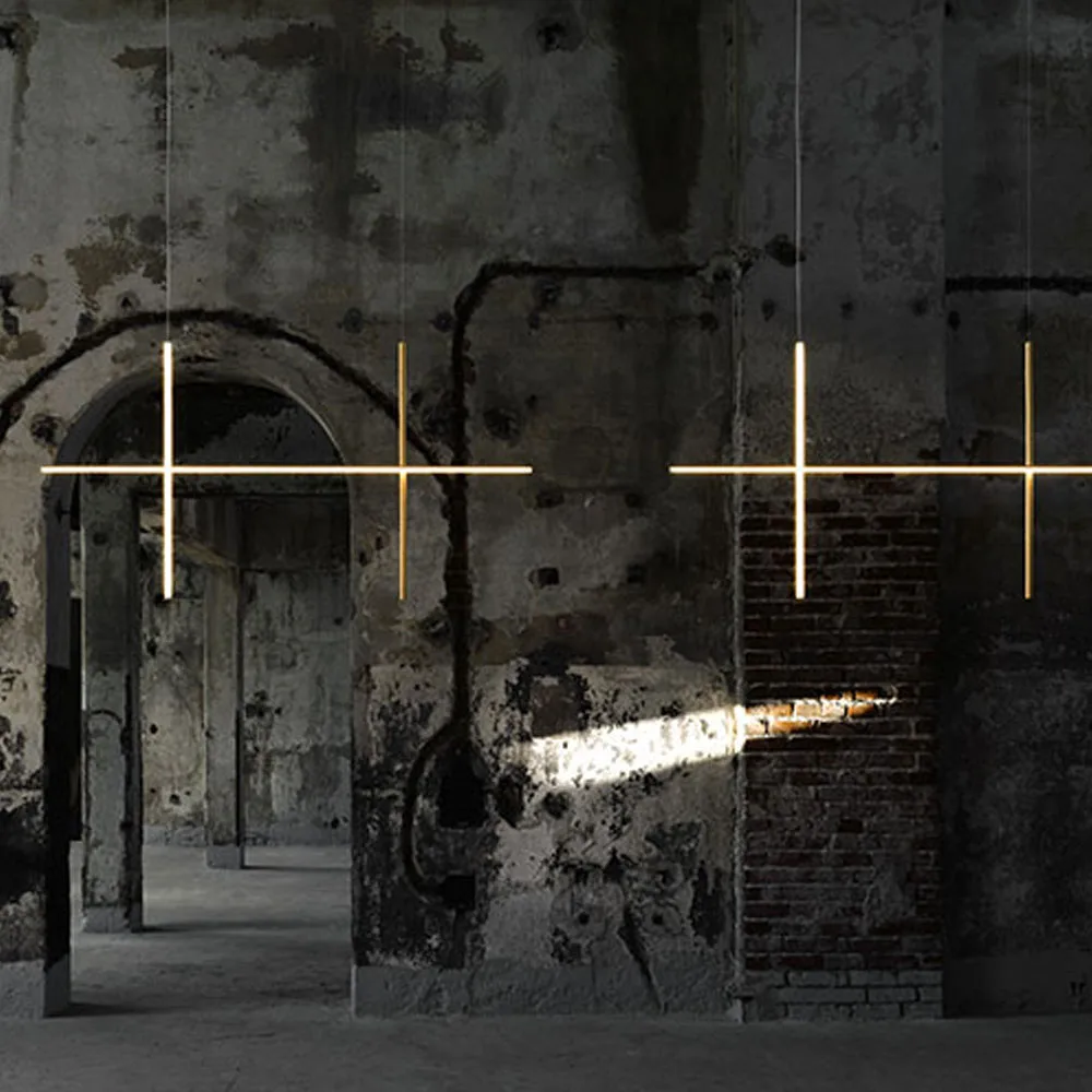 Coordinates S2 pendant, Brass Flos
